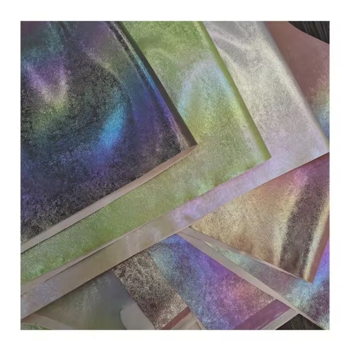 Laser Mirror Faux PU Leather