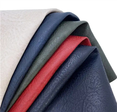 Tecidos de couro PVC com ponto de diamante