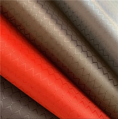Atacado Padrão Colmeia Dupla Face Impressa 0.7 mm PVC Sacos de Couro Sintético para Decoração Mesa Pad Bolsas